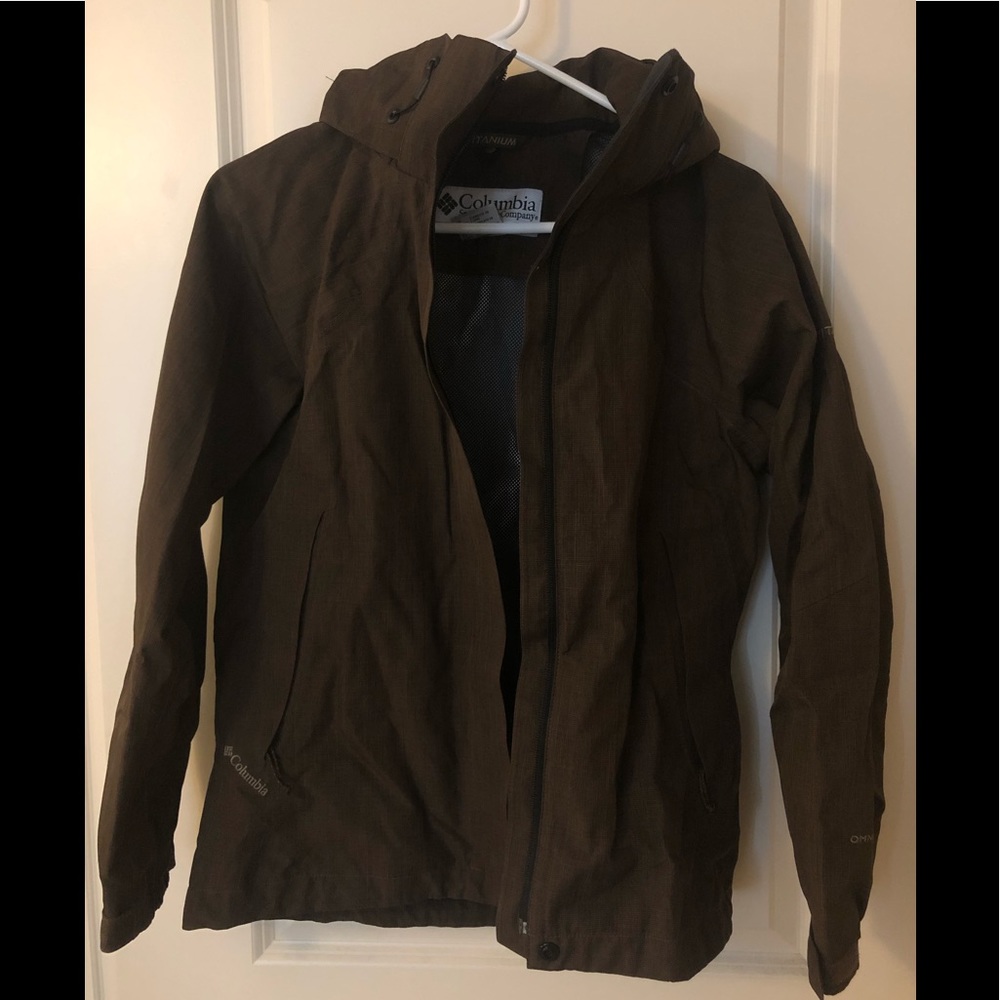 Columbia rain and ski coat